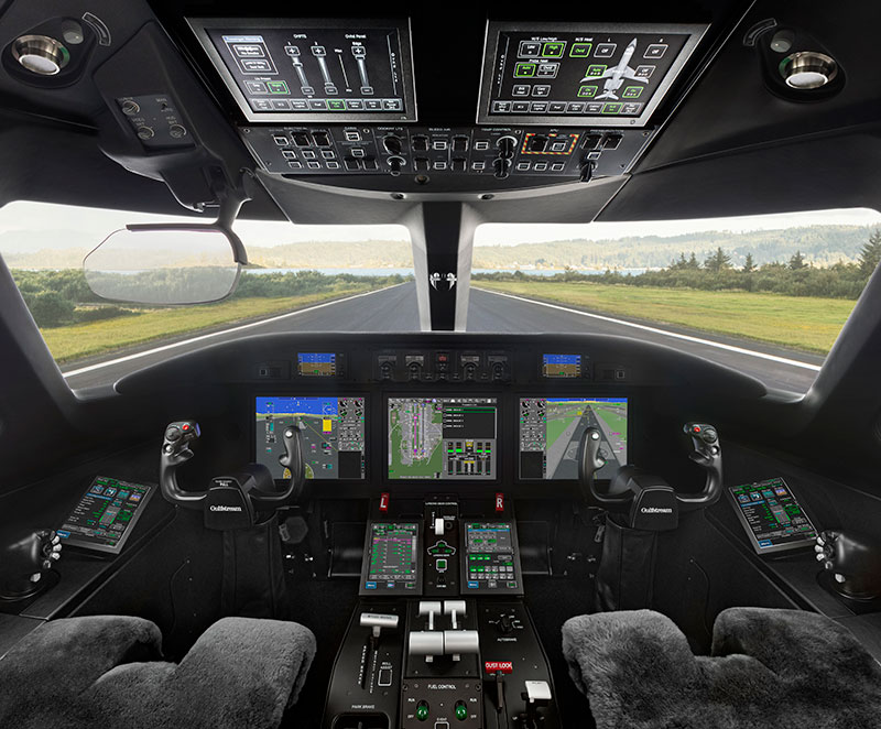The Gulfstream G300 flight deck